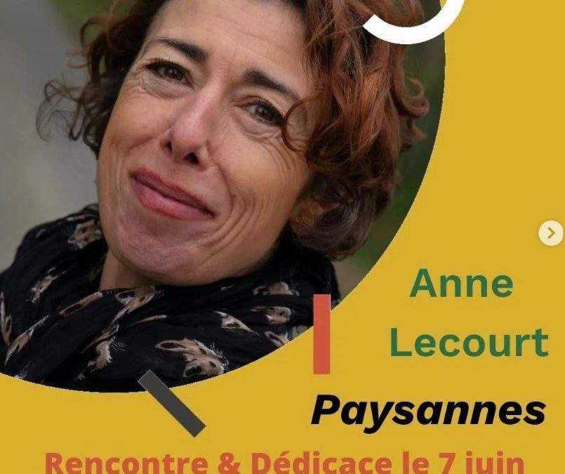 [RENCONTRE] Anne LECOURT Mercredi 7 Juin à partir de 18h