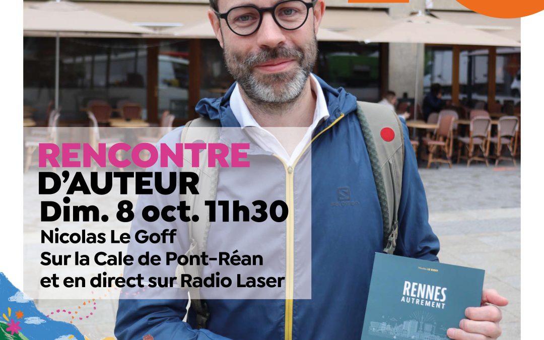 [RENCONTRE] Nicolas Le Goff Dimanche 8 octobre à 11h30