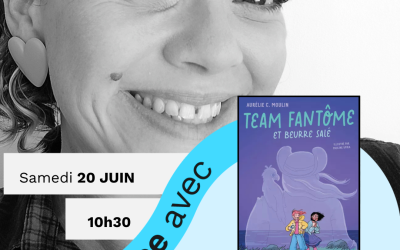 Dédicace avec Aurélie Moulin