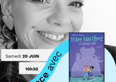 Dédicace avec Aurélie Moulin