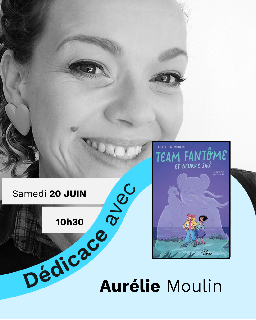 aurélie moulin dédicace refuge guichen