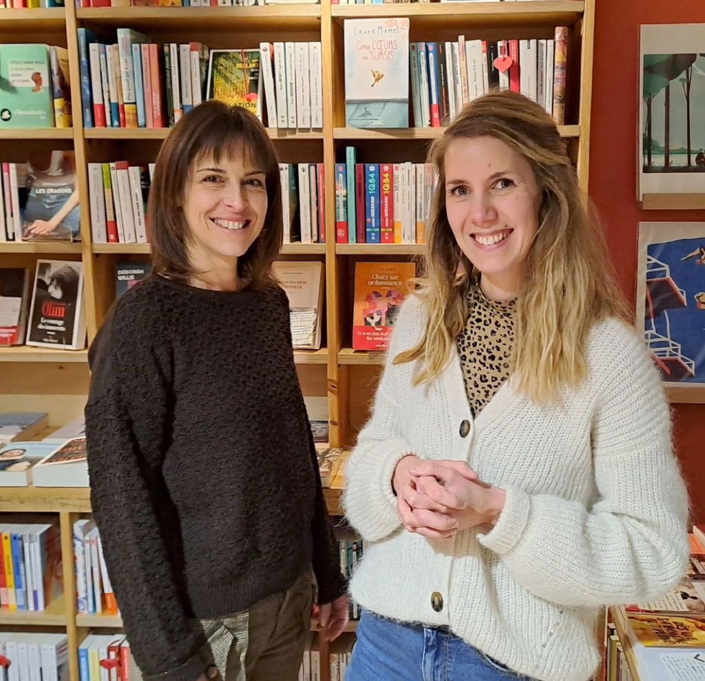 Cassandre Charrier et Laure Bazin, les libraires