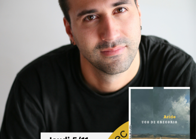 [Rencontre] Ugo de Gregorio pour Aride